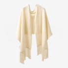 Cashmere Luxury Cable Knitted Scarf Shawl Wrap for Women