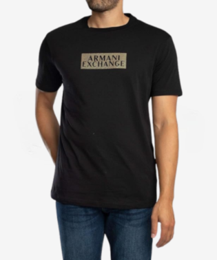 Exchange Men's Gold Logo Graphic Tee