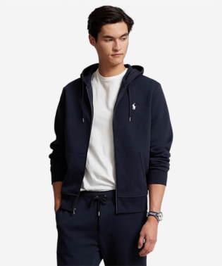 Men's Double-Knit Full-Zip Hoodie