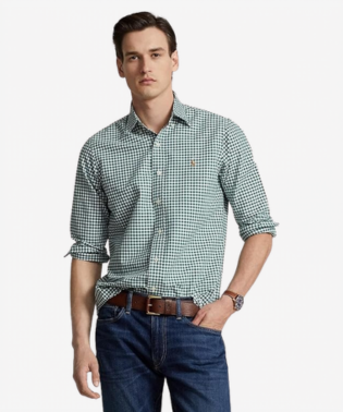 Men's Classic Oxford Long Sleeve Sport Shirt