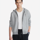 mens Double-knit Full Zip Hoodie