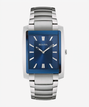 Men's Classic Rectangle 2-Hand Quartz Watch