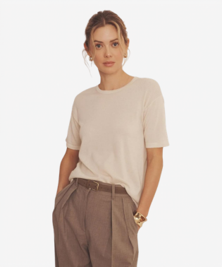 Women's 100% Cashmere T-Shirt
