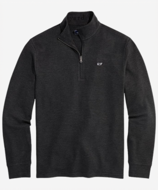 Men's Saltwater Quarter-Zip Pullover Sweater