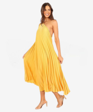 Women's Cali One Shoulder Midi Dress