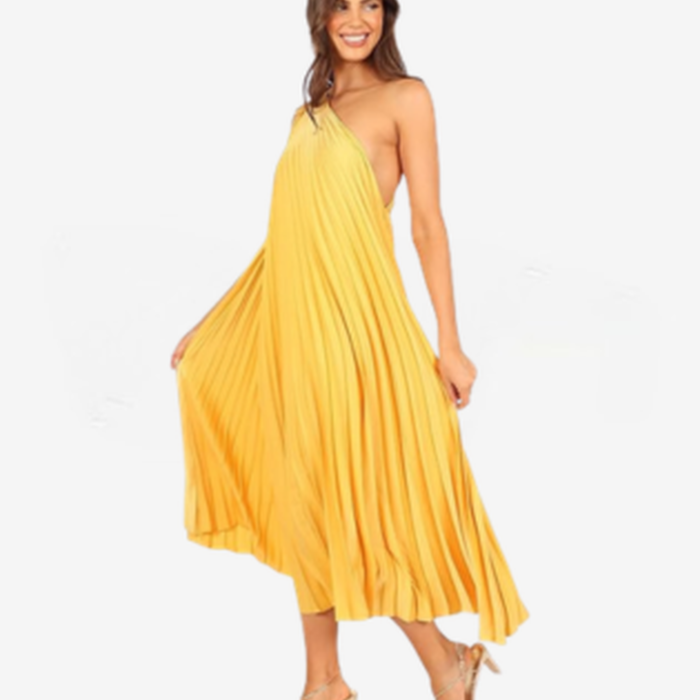 Women's Cali One Shoulder Midi Dress