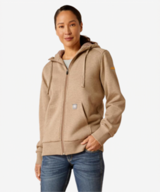 Women's Rebar All-weather Sherpa Full Zip Hoodie